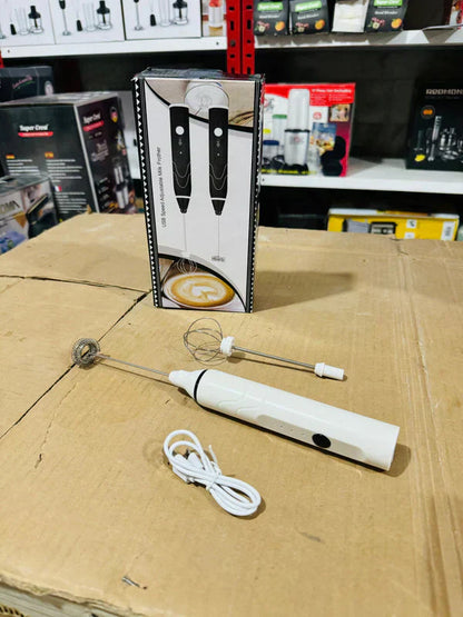 High Quality Coffee Beater and Egg Whisker, Rechargeable