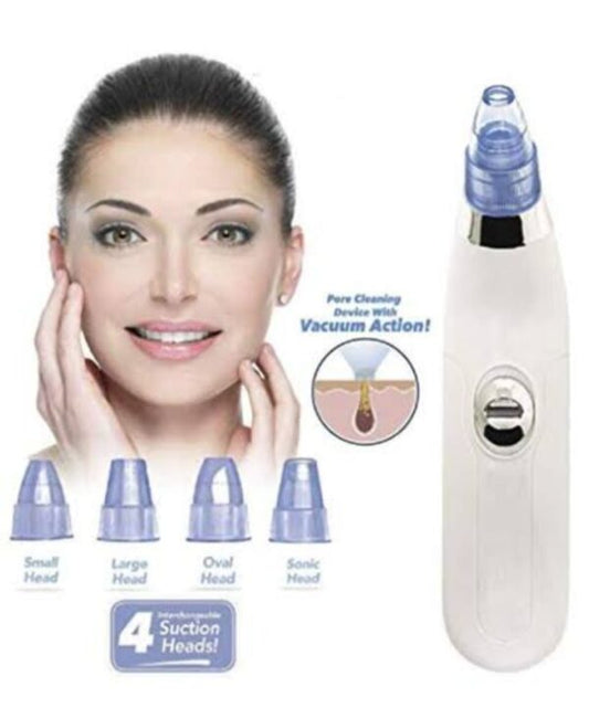 Pore Cleaner Blackhead Remover Vacuum Electric Nose Face Deep Cleansing Skin Care Machine Facial Cleaner Tools (cell Operated)
