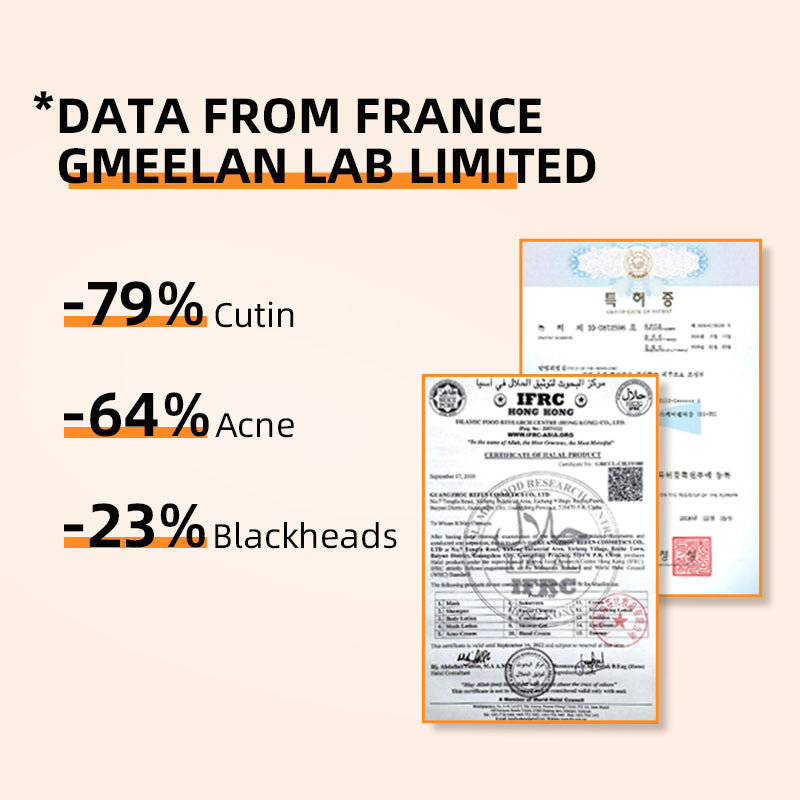 GMEELAN ORANGE EXFOLIATING GEL AND LAZY CREAM