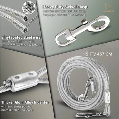 20 Meter Multi Purpose Stainless Steel Clothline Rope